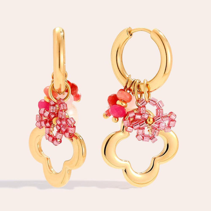 „Arinara“ Pinky Style And Pearl Ohrringe