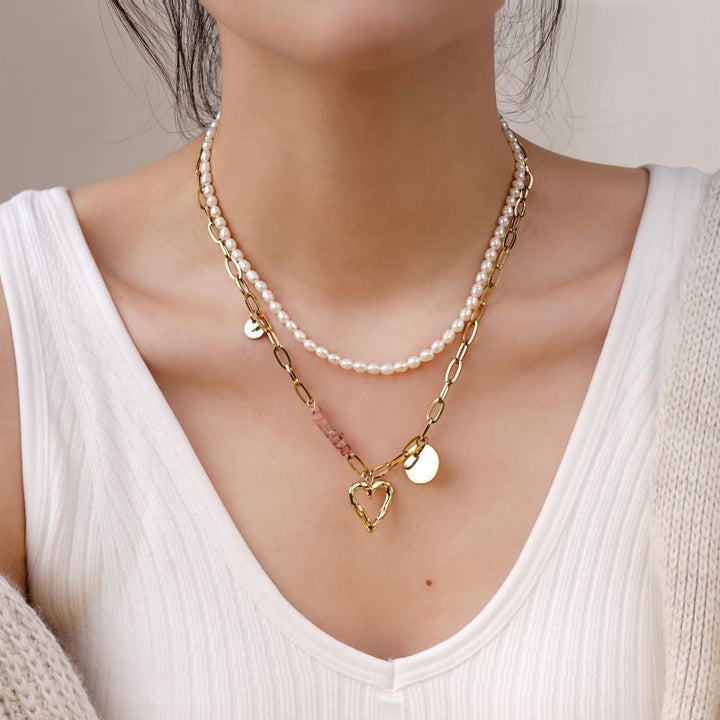 "Kamilla" Simple Pearl Necklace