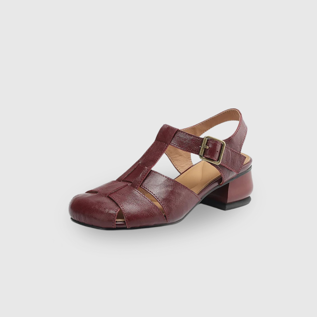 Coralia Chunky Heel Shoes