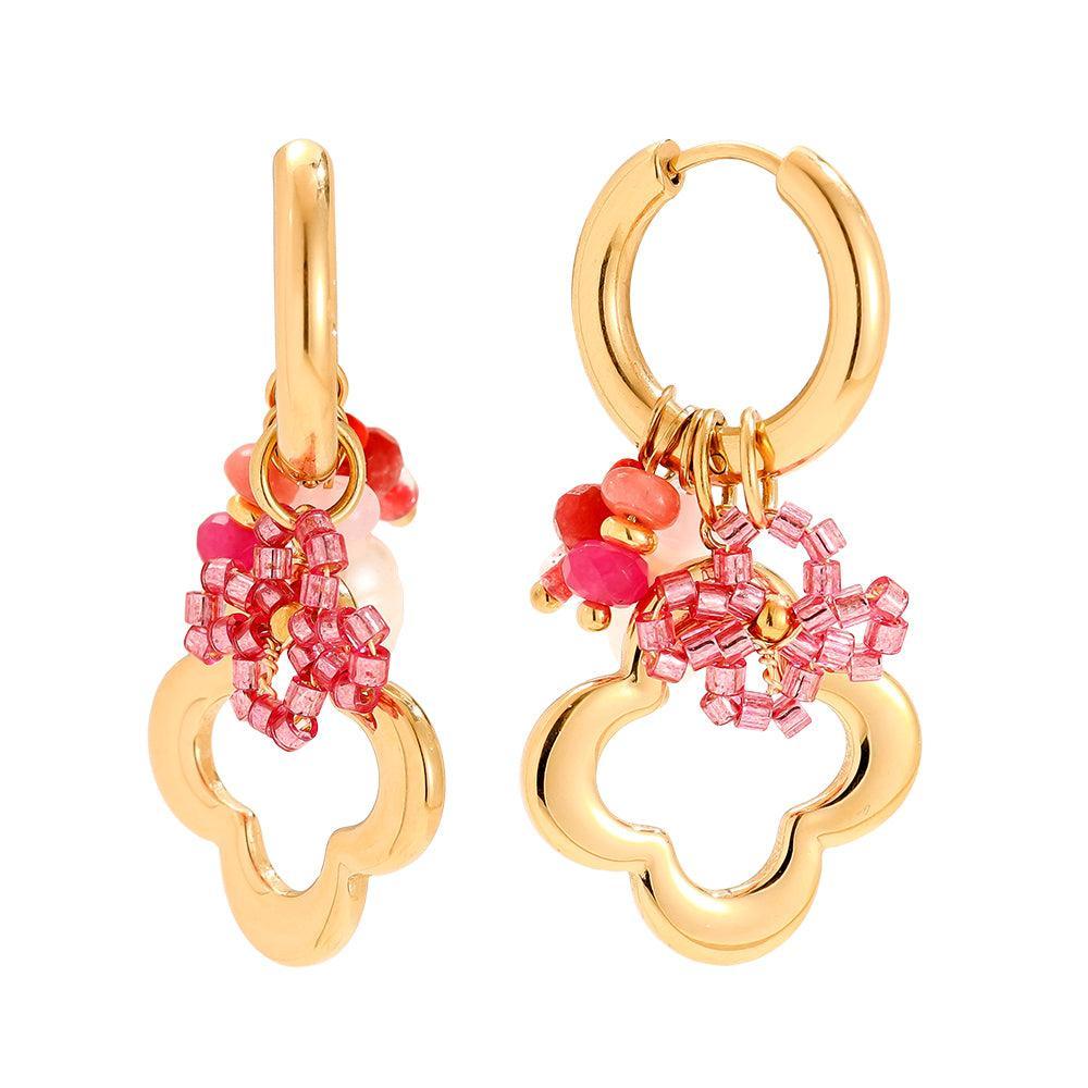 „Arinara“ Pinky Style And Pearl Ohrringe