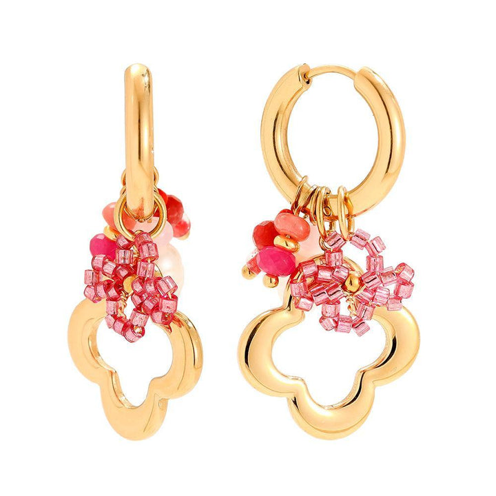 „Arinara“ Pinky Style And Pearl Ohrringe
