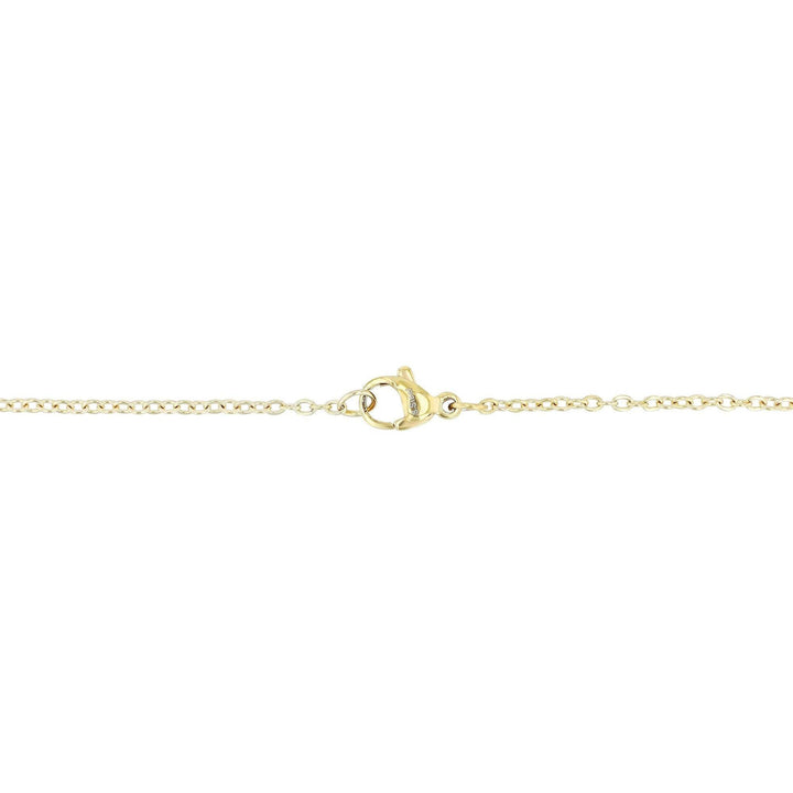 "Aurevia" – Gold Necklace with Mother-of-Pearl Moon Pendant