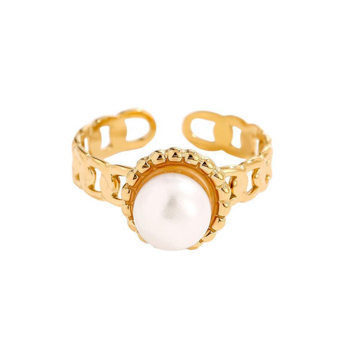 "Avanella" Fancy Pearl Ring