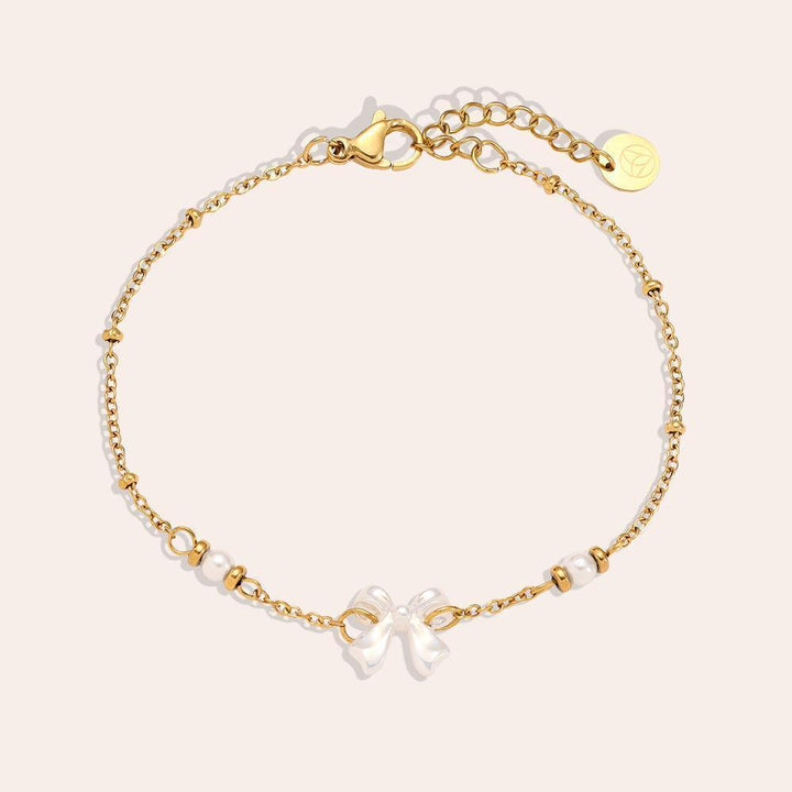 „Elasira“ Pearl Dots And Butterfly