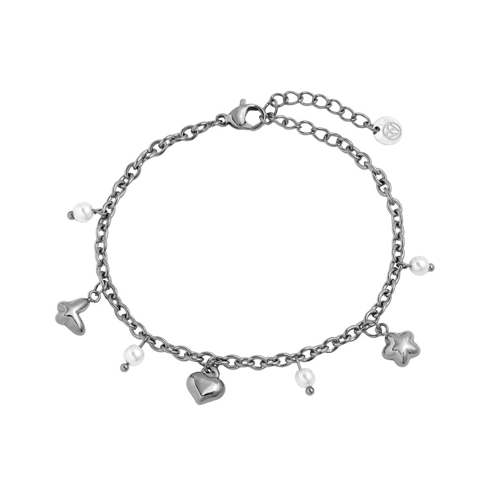 "Ivisiraa" Sweet Charms And Pearl Bracelet