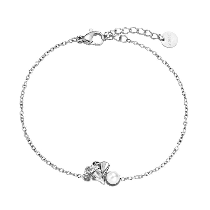 "Ivivia" Shell and Pearl Bracelet