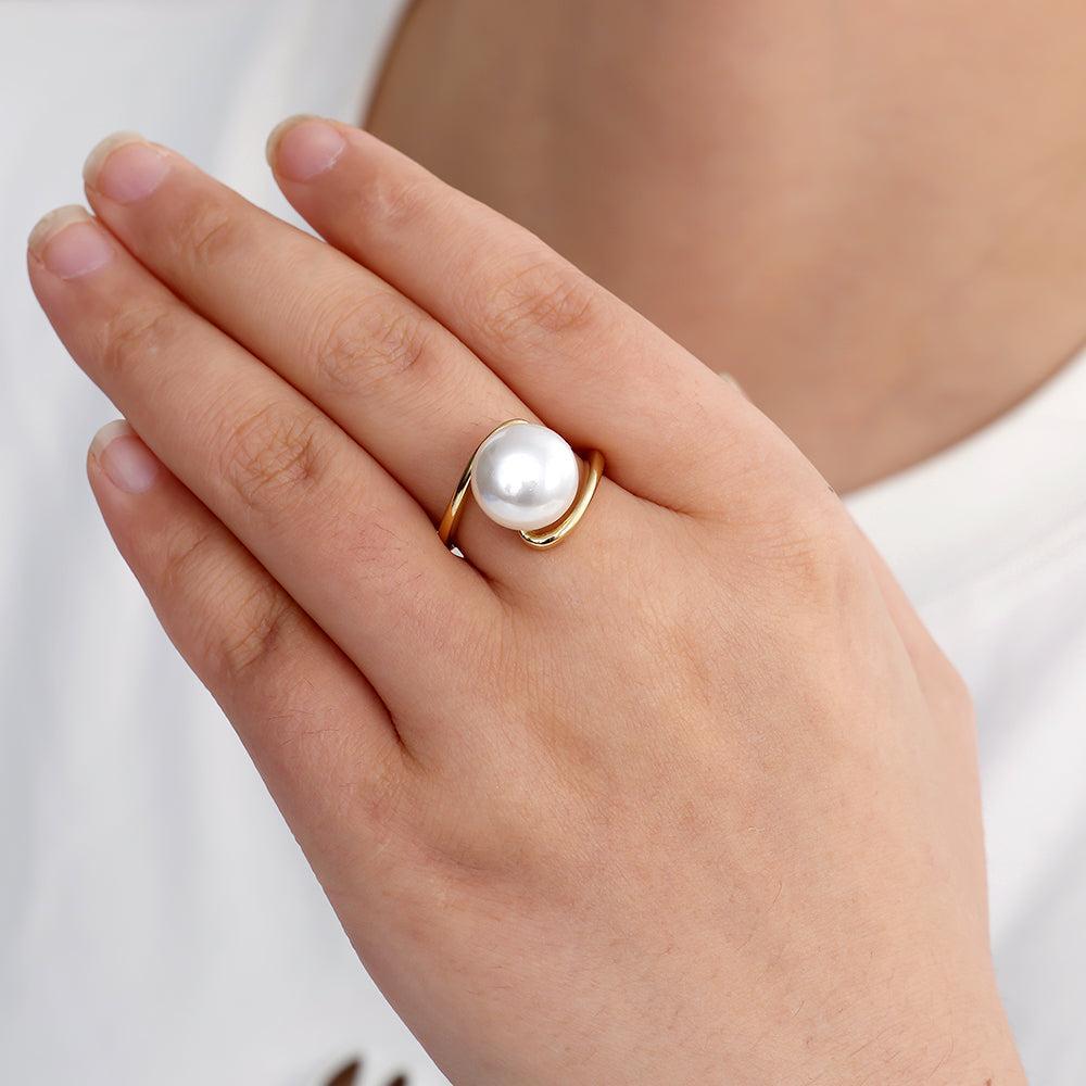 „Melitaraa“ Great Pearl Ring