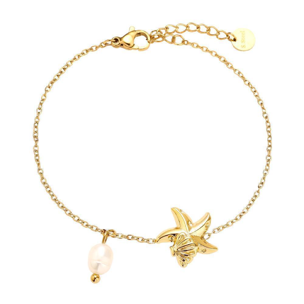 "Noraniraa" Ocean And Pearl Bracelet