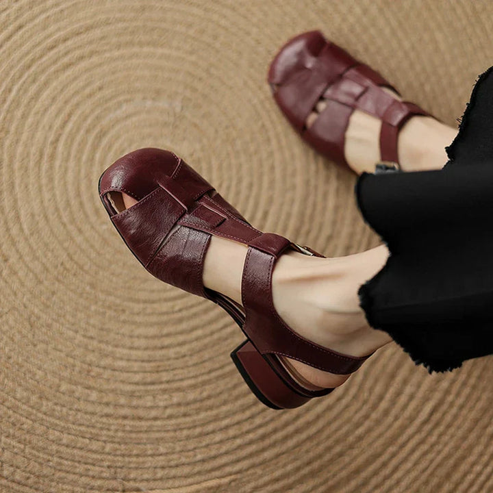 Coralia Chunky Heel Shoes