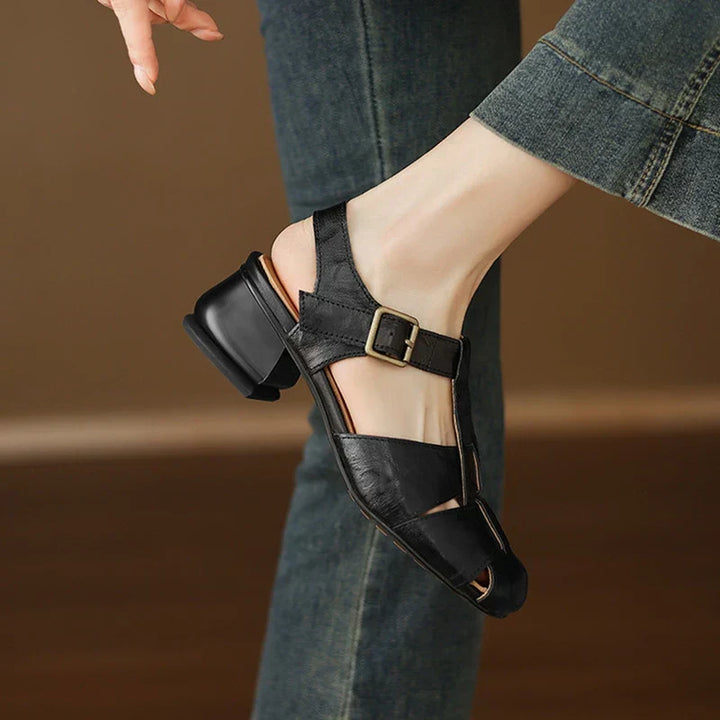 Coralia Chunky Heel Shoes